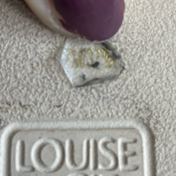 LOUISE et CIE wool platform sneakers size 7 - Picture 7 of 8